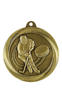 Ice Hockey Econo Medal Gold