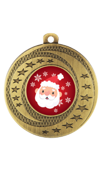 Wayfare Medal Santa Gold